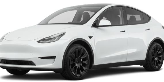TESLA MODEL Y 2020 5YJYGDEFXLF037680 image